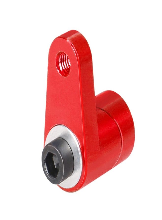XinGeeek RC 20T Aluminum Servo Arm for Arrma 1/18 Granite Grom/1/18 Typhon Grom/ 1/14 Mini Mojave Grom RC Car (Red) - Image 2